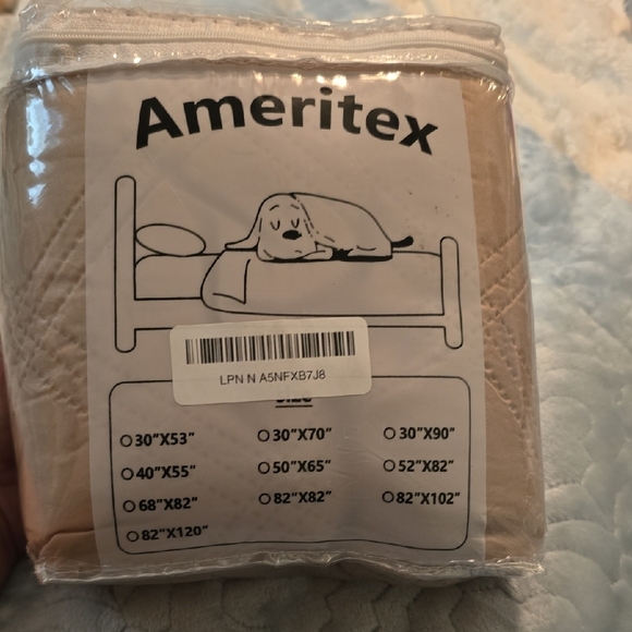 Tan Waterproof Pet Cover For Furniture Or Car  30x70 - Picture 1 of 4